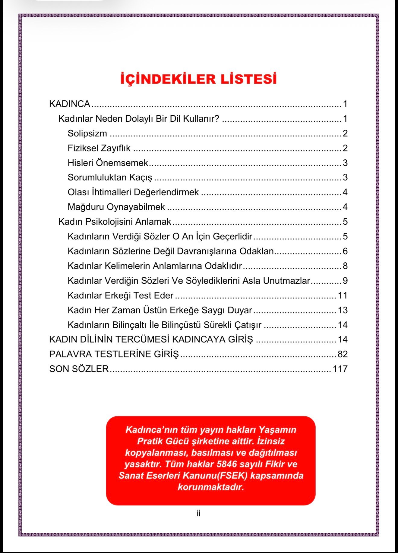Kadınca E-Kitap - Görsel 2